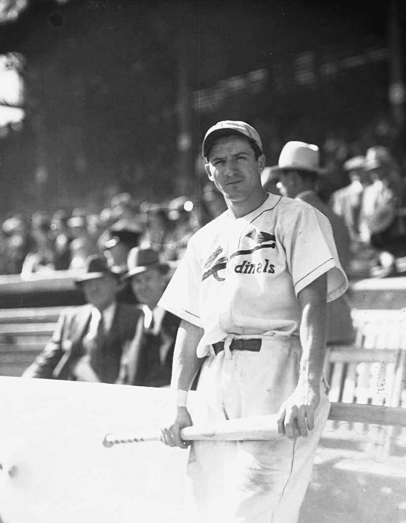 behindthebag's tweet photo. #OTD 90 years ago, 7/19/1936, Sportsman’s Park: #Cardinals Joe Medwick has 7 hits in 7 consecutive at bats in a DH sweep of Bees to move to within 1 game of Cubs in NL. Redbirds would fall short in ‘36 despite Medwick leading league in hits, doubles, RBI, TB https://t.co/BHXVJOjOkh