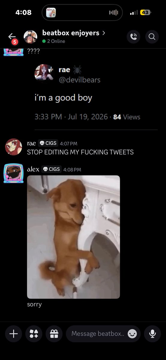 rae ๐ท๏ธ tweet media
