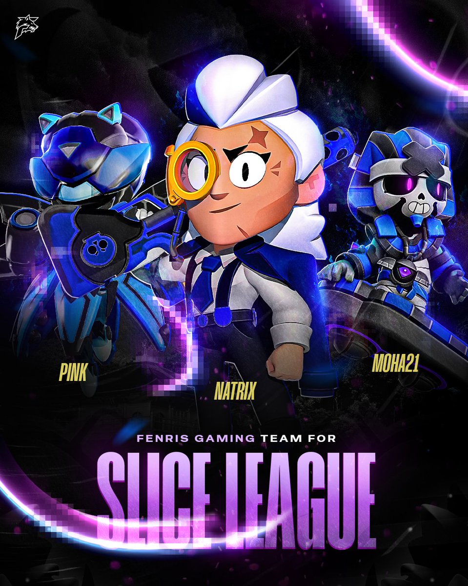 FNRS_Gaming's tweet photo. A new hunt begins. 🐺

We’re proud to introduce our new roster for the @Weareslice_ . Ready to represent Fenris and fight for every victory.

Welcome to the pack. ⚡
Roster: 
🐺@natrix_bss
🐺@Moha21_Bss
🐺@/shoto https://t.co/c5nyXitkJ2