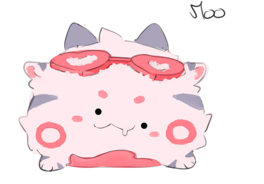 Selazaurus's tweet photo. Merci pour le stream guys ! 
Je suis super contente de la nouvelle mascotte ! 
Oya , j'espère que vous apprécié aussi le Moo ! https://t.co/7WK8WJCif7