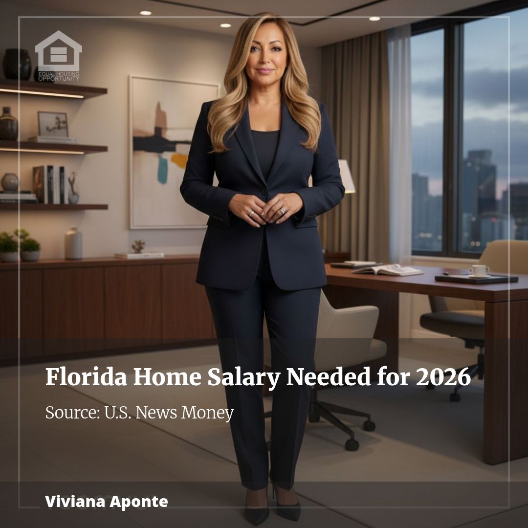 AponteLlc's tweet photo. The Salary You Need to Buy a House in Florida in 2026
Thinking about buying a home in Florida? 🏡 With average mortgage payments at $2,847/month and insurance plus condo fees piling up, you’ll need a $122K salary to live comfortably! Curious how your city ranks? 💸 ... https://t.co/43BvceGInF