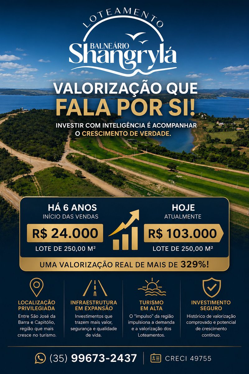AlexMac99448215's tweet photo. #MarDeMinas
#CapitolioMG
#SaoJoseDaBarra
#MinasGerais
#TurismoMG
#Natureza
#LagoDeFurnas
#ParaisoMineiro
#DestinoPerfeito
#VistaIncrivel
#InvestimentoInteligente
#Loteamentos
#MercadoImobiliario
#ValorizacaoImobiliaria
#InvestirEmTerrenos
#SeuLote
#BalnearioShangryla https://t.co/2aqzUhwHuN