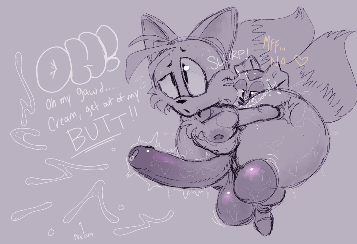 NaughtierMoff's tweet photo. tails and cream https://t.co/U6P46olSVb