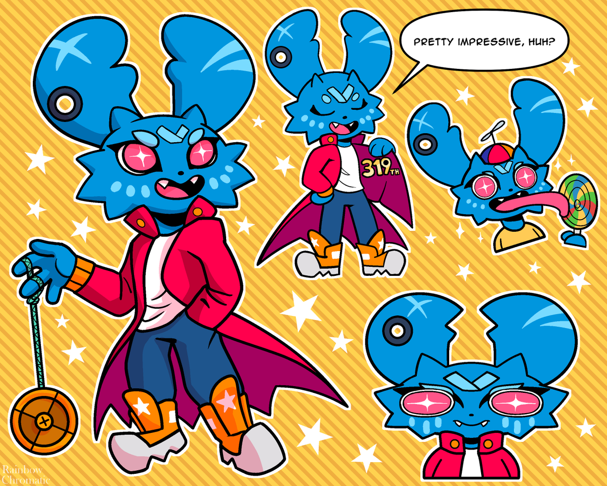 RainbowChromia's tweet photo. Early this year I played Pipistrello, I had a very lovely time, the game is so well designed. 
I was very charmed by this little bat boy, Pippit is very cute. 
#Pipistrello #PipistrelloandtheCursedYoyo https://t.co/yiPKfgKZUu
