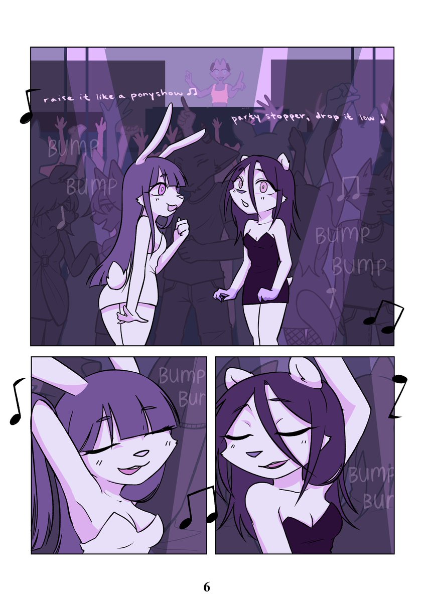 kyogummi's tweet photo. The Wolf &amp; the Wallflower: pages 5-6
(just wanted to say, thank you for reading my comic thus far! I'm very happy to see it so well received 🥹 If you'd like to support the comic and get early access, please consider checking out the link in my bio!) #furry #furryart #comic https://t.co/bS1aXrlkFU
