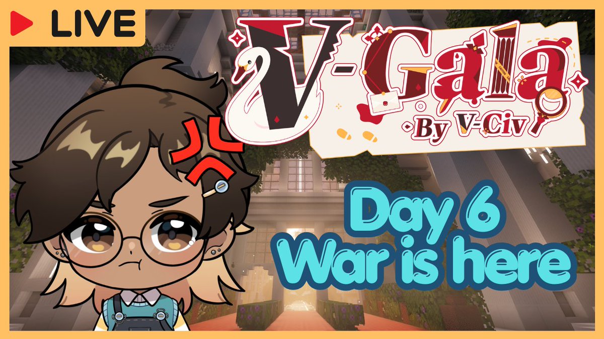 banibihon's tweet photo. #BanBanLIVE Day 6 of V-Gala! I skipped a day to play the ukulele and I think there's a war now??? Stop by and see if I survive!

link below~ https://t.co/55jdg621Ga