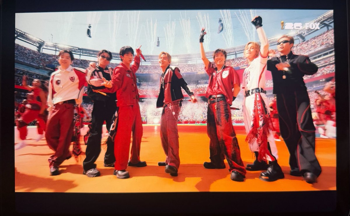 Pk_bts_land's tweet photo. SO PROUD OF YOU BTS 
BTS PAVED THE WAY
THANK YOU BTS 
BTS AT WORLD CUP 2026
#BTSxWORLDCUP2026
#BTSHALFTIMESHOW https://t.co/KpvmjOKT62