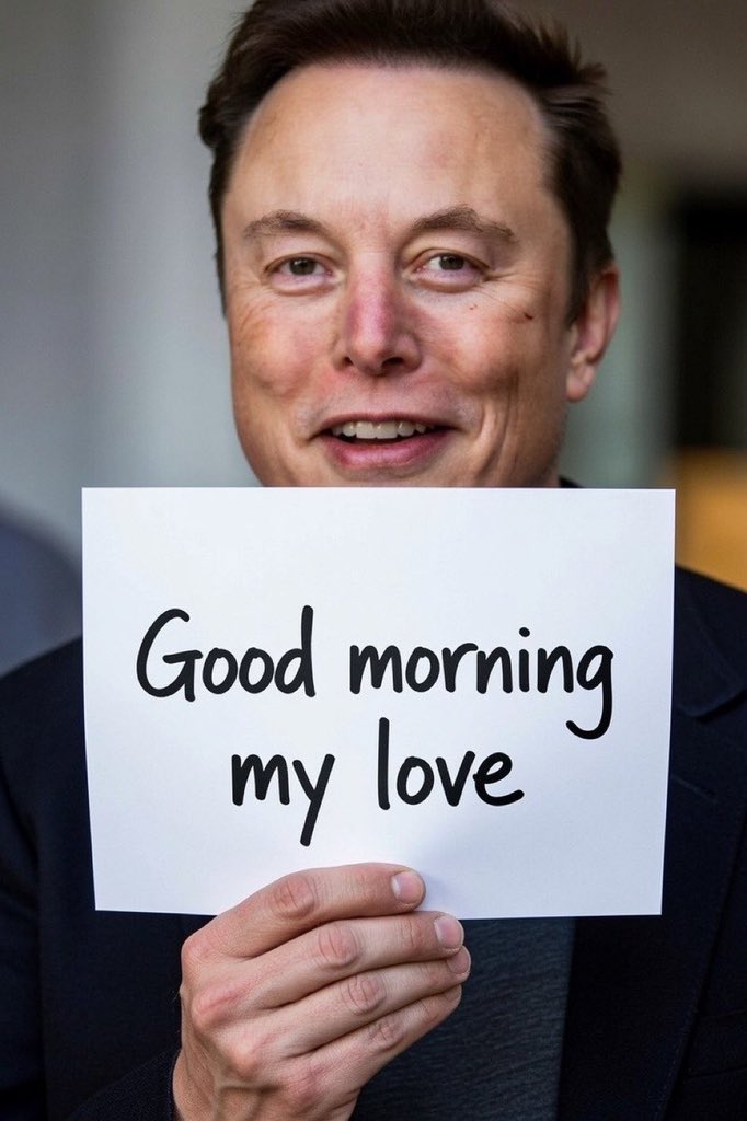 MuskEmpireFan's tweet photo. Be honest… ❤️👇

If you woke up to a “Good morning, my love” message from Elon Musk, what would you do first?

🅰️ Smile all day 😊❤️
🅱️ Reply immediately 💬
🅲️ Frame the message forever 🖼️
🅳️ Think I was still dreaming 😂 https://t.co/j1TgriMVID