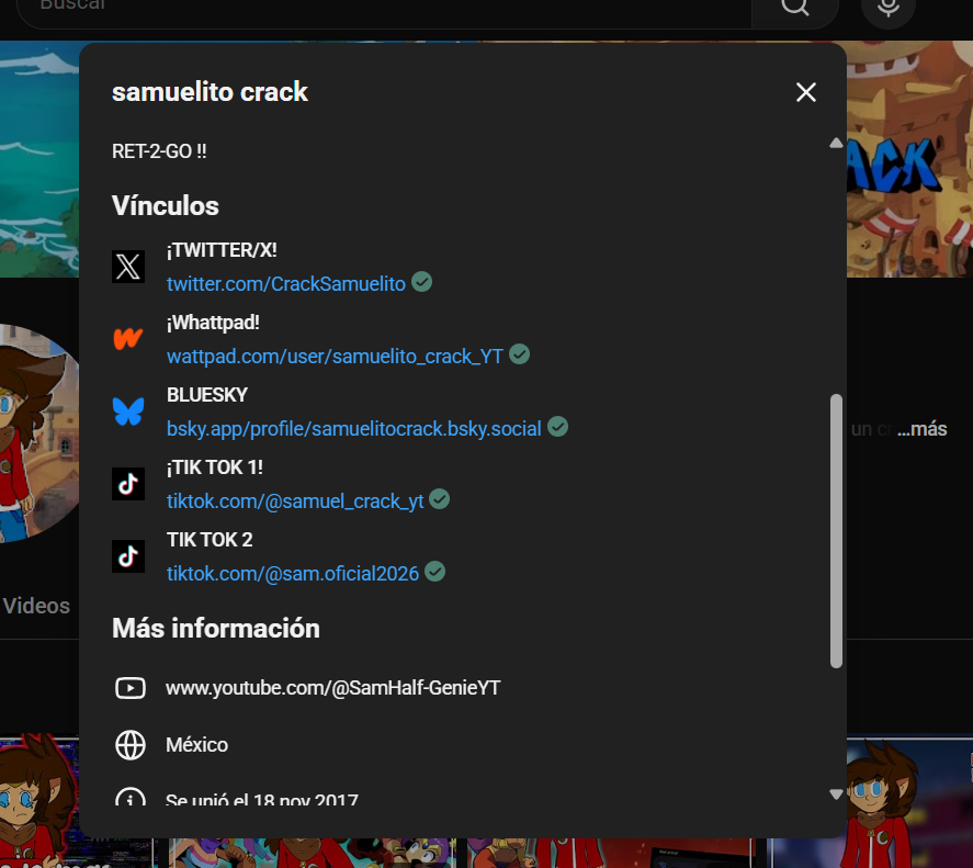 CrackSamuelito's tweet photo. Tuve que actualizar el apartado de links de mis redesd sociales, agregando mi cuenta secundaria de tik tok, bluesky y la eleminacion del canal de whatsapp.

Mi cuenta de threads la encontraran en el propio perfil de instagram :) https://t.co/2Gog009qX7
