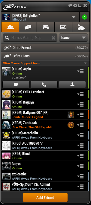 AshadowSparrow's tweet photo. @moonchild23580 Xfire in the early 2000's. It was the must for PC gaming. Used it until Skype. Then Discord. https://t.co/kA6rObjrvz