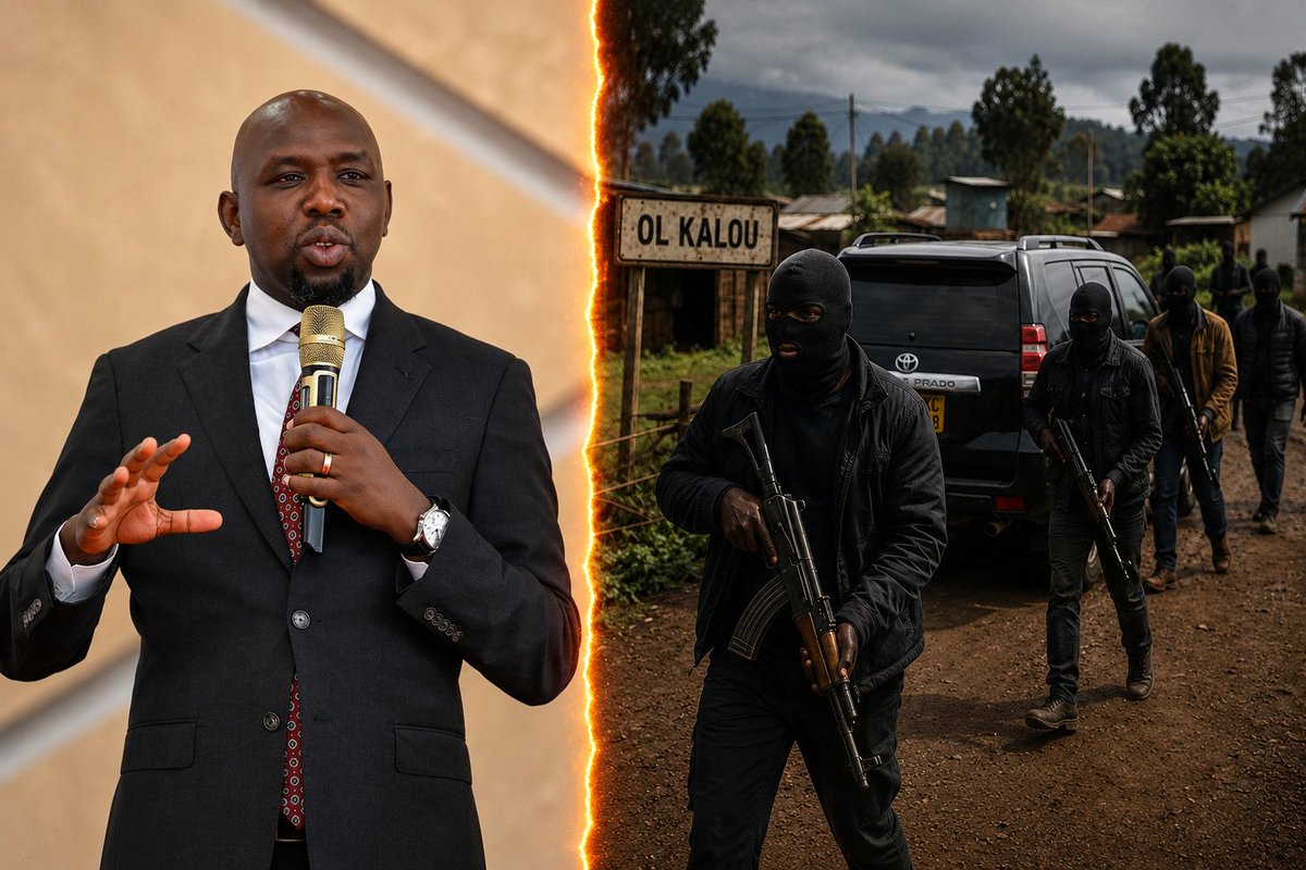 sholard_mancity's tweet photo. 🚩NEW: Murkomen & the Ruto govt got exposed yesterday by the NTV documentary over the Ol Kalou goons.
  
​During the campaigns, there were widespread reports of goons operating with absolute impunity in plateless vehicles. 

Murkomen weaponized public anxiety by projecting the blame onto Rigathi Gachagua, a classic masterclass in gaslighting.

​The documentary completely shattered that narrative. 

It laid bare a terrifying reality: these weren’t rogue elements, but likely state-linked operatives working for UDA, captured on camera even receiving salutes from uniform police officers.

That explains the total lack of arrests.

​When a regime begins laundering its own security apparatus as street thugs to terrorize its own citizens, it surrenders its moral authority to govern.

This is why this government must go.