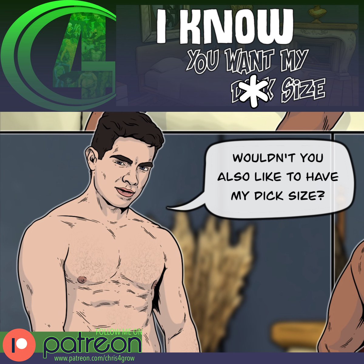 CHRIS4GROW's tweet photo. The new comic „I know, you want my d..k size“ is now online on https://t.co/YCI1RIC0Kp
#growing #hunk #tfcomics #tfeveryday #musclegrowth #growth #tftuesday #transformation #noai #iPad #procreate #musclemorph #weightgain #age #drawing #4grow https://t.co/m0lDzu1SNZ