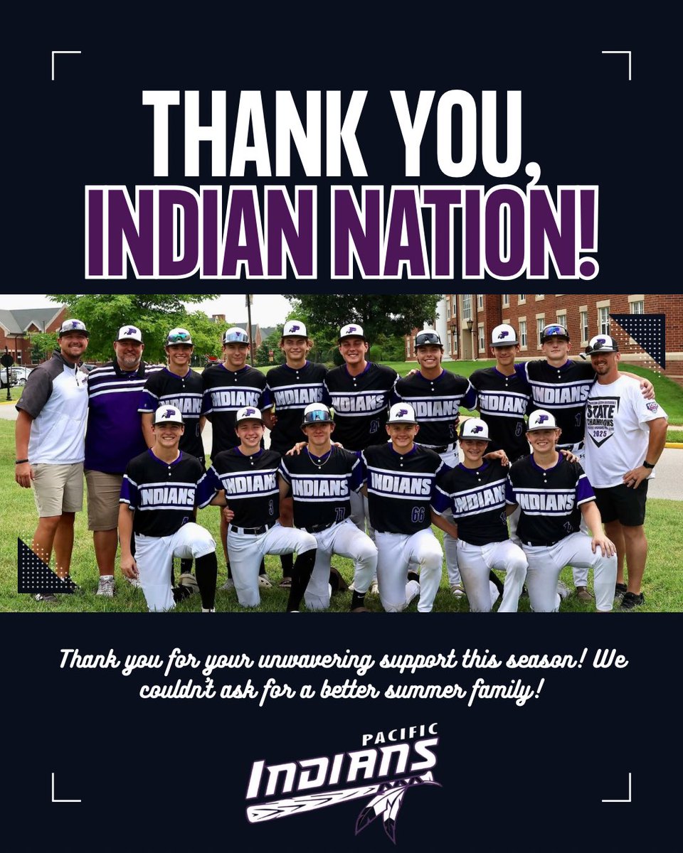 MOMavsBaseball's tweet photo. Nothing but love to the best fans in the nation!

We have a special bond with each of our players.  Some have been with us for a year and others since they were four.  There’s no other group I’d want to spend my days with in the summer than this FAMILY!

#PacificIndians
#maverickmade
#2027loading