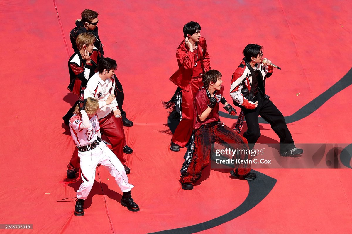 btsscope's tweet photo. BTS at the First-ever FIFA World Cup Final Halftime Show! (Getty images)

#BTSxWORLDCUP2026
#BTSHALFTIMESHOW https://t.co/GgaVbknjm1
