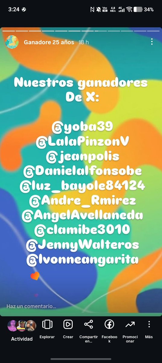 BravissimoCity's tweet photo. ¡Nuestros ganadores de fin de semana para el cumpleaños 25 de Bravíssimo! https://t.co/6U74COkhZO