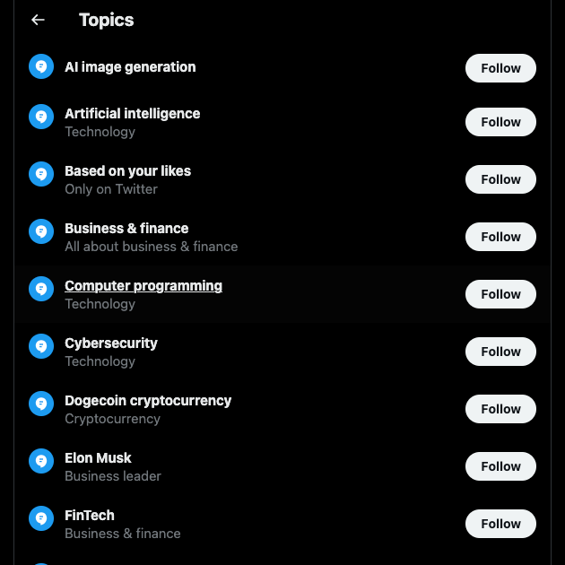 JuhlaChessu's tweet photo. @BondforgedSky Uhhh at least there used to be a page in the settings where you could check-uncheck some topics twitter shows you. It seems to have gone the way of the dodo, because why not I guess https://t.co/feNpIhyY86