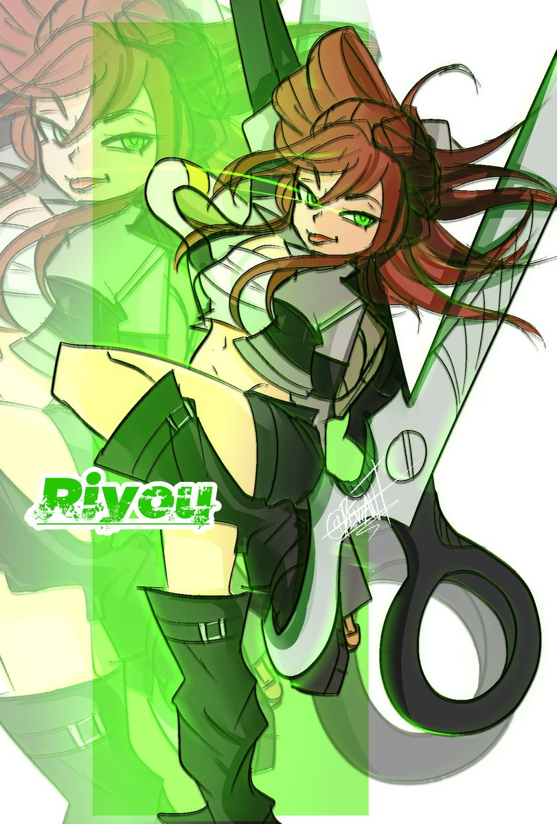 Deviant0YT's tweet photo. GATCHIAKUTA fanart ^//^ #digitalart #gatchiakuta #animeart https://t.co/o04kOvajNE