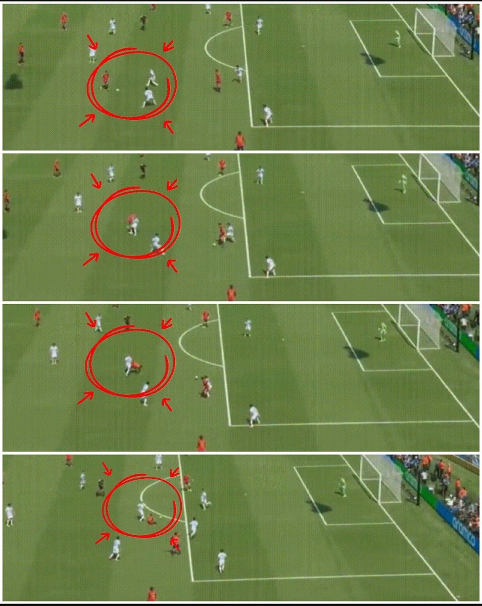 GuzmanGasso's tweet photo. 🚨 CLARA FALTA de Alexis Mac Allister que corta un ataque prometedor de España en una pared...

📝 Lo que debió señalarse:

Tiro Libre Directo para España con Tarjeta Amarilla para el jugador de Argentina al minuto 7. 🟨

📝 Lo que se señaló: 

Nada...

🇪🇸🧐🇦🇷 https://t.co/THSkZJBr7S