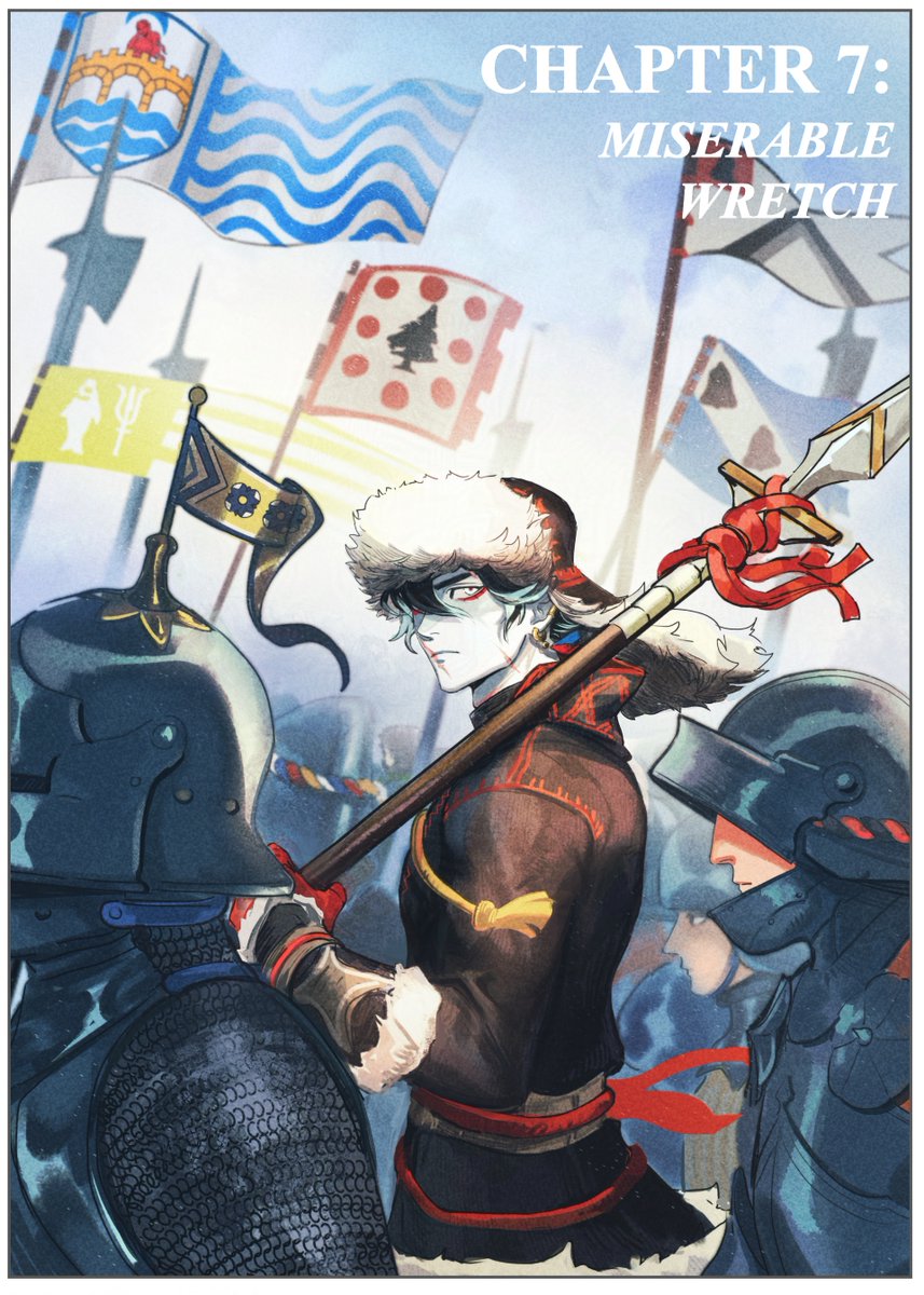 olivetart_'s tweet photo. 🌖🩸 Hiraeth CH7 is out!! 
We've been working hard on this one, I hope you enjoy it!

[links below] https://t.co/X7sbFmsVda