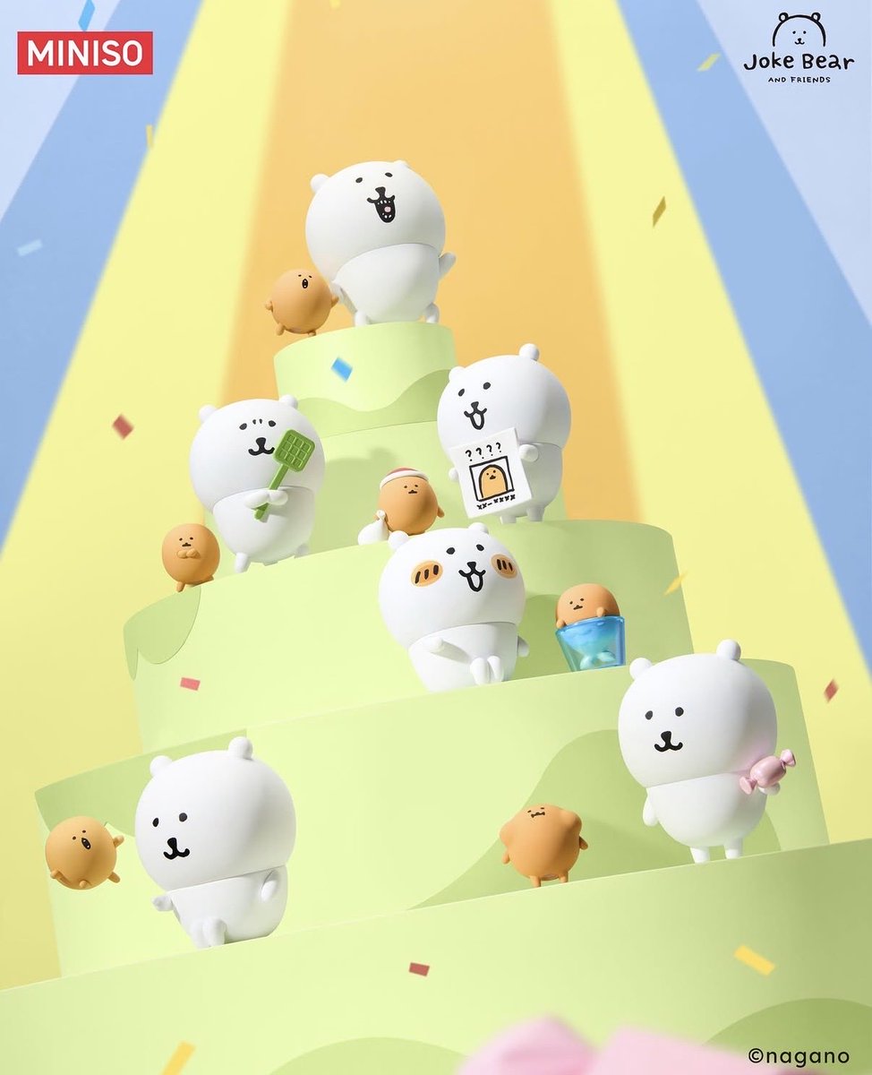 MINISOから「自分ツッコミくま」フィギュア登場🧸✨／ ナガノ先生の