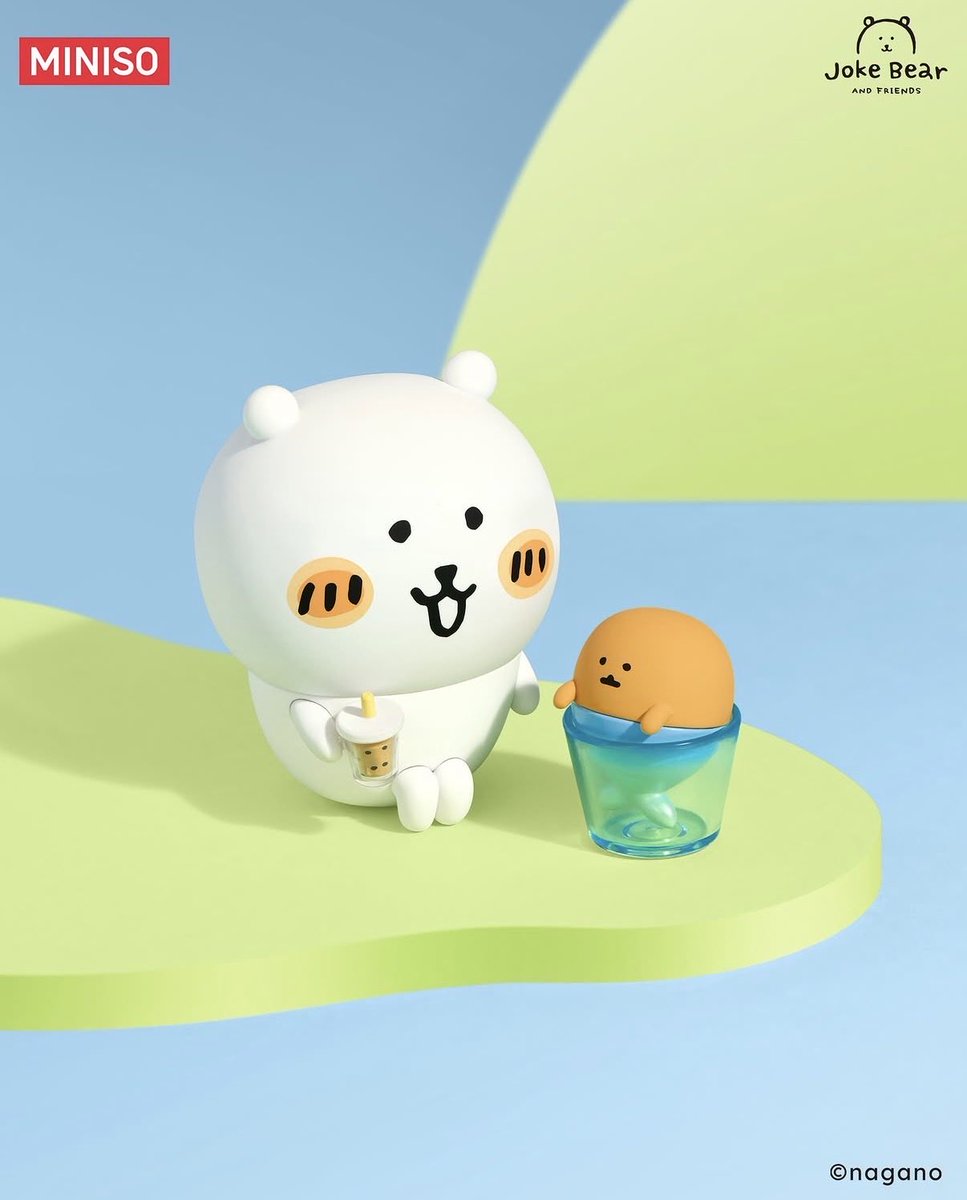 MINISOから「自分ツッコミくま」フィギュア登場🧸✨／ ナガノ先生の