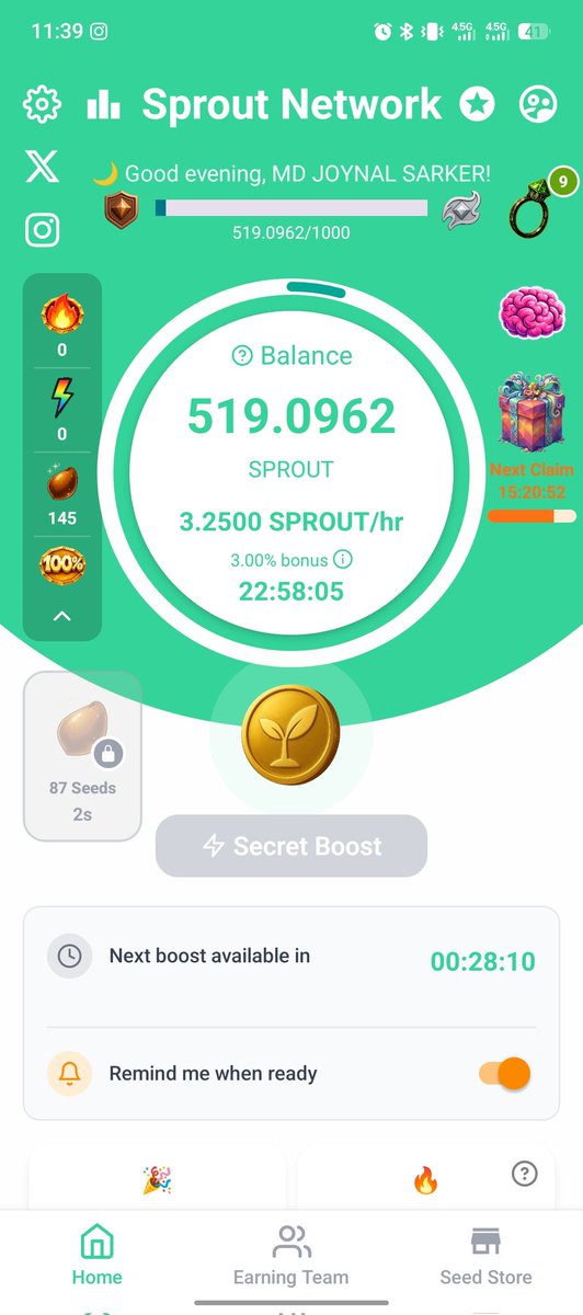Mjsarker7862023's tweet photo. #SproutNetwork,#joinnow #allusers,
https://t.co/6JaNAAXWxp
referral code to sign up: mjair2589

  🌱 Join me on Sprout Network and start mining SPROUT
  📱 Sprout Network is a mobile mining app that lets anyone start.

 you'll need my referral code to sign up: mjair2589 https://t.co/nUdXq0xMR6