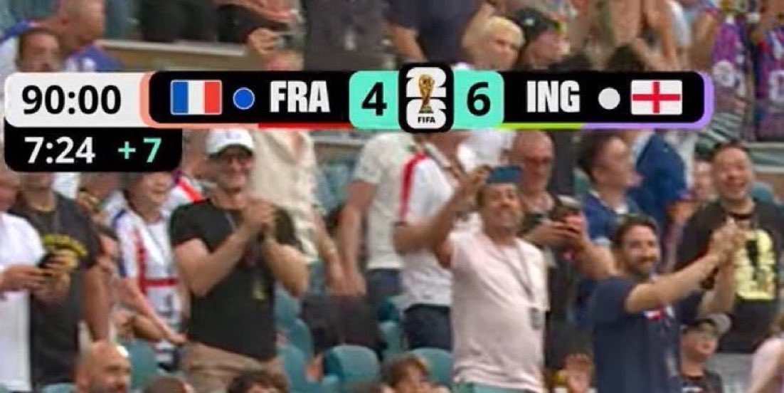 UTDTrey's tweet photo. My World Cup final https://t.co/CWBtdNR5pD