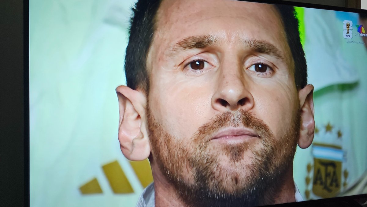 mezagutierrez's tweet photo. Por favor Argentina!! Intenten el gol ⚽️...España parece un toro de lidia #mundialdefútbol2026 El Divo es Dios 😱 🙏 y Mesi...¿Donde está? https://t.co/hbTyEa64Xt