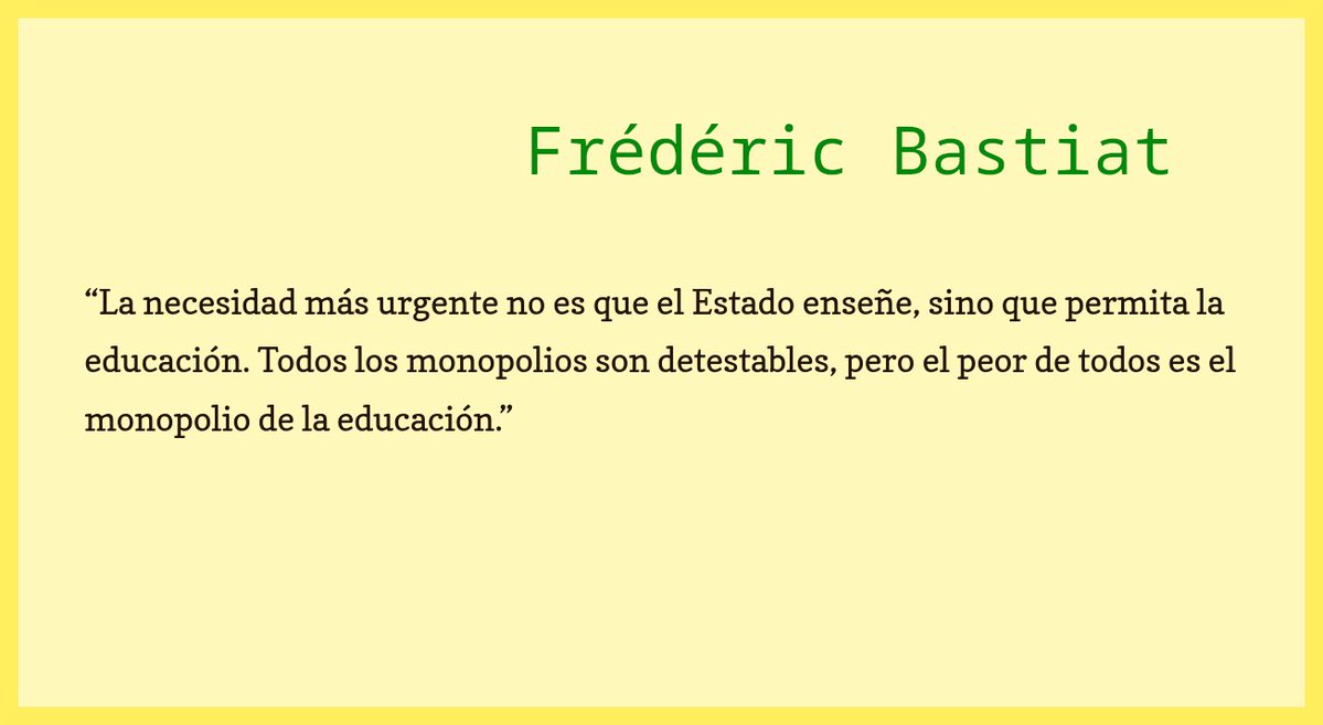 coronapolla's tweet photo. Frédéric Bastiat #Bastiat #Estado #educación #educar #libertad https://t.co/DKk2HtdLng