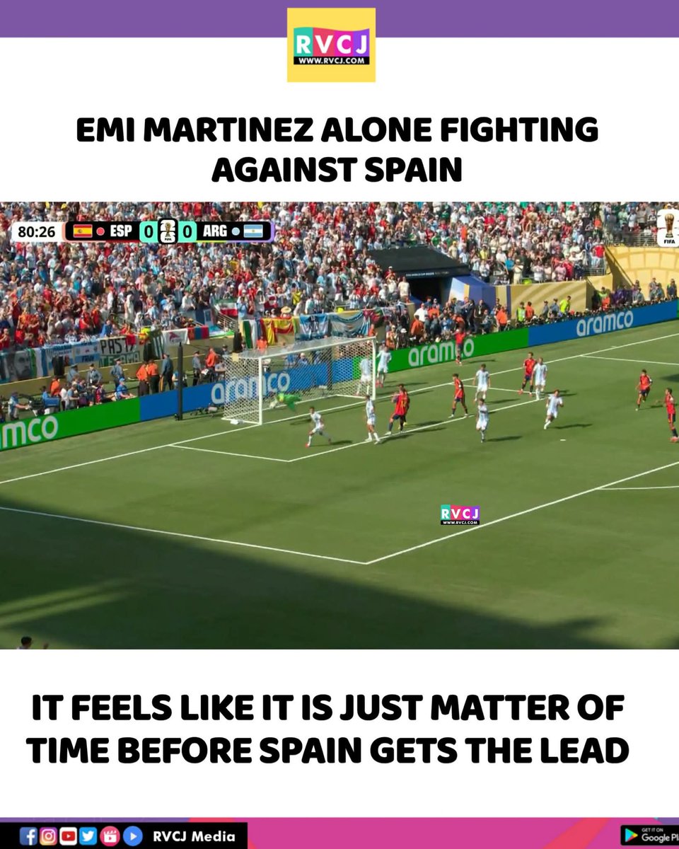 RVCJ_FB's tweet photo. Emi Martínez is single-handedly keeping Argentina alive. https://t.co/vmFhnNKpVH