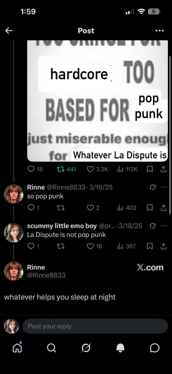 scummy little emo boy tweet media