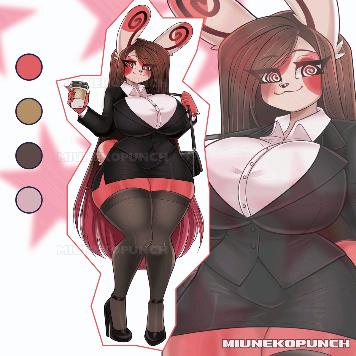 MiuNekoPunch's tweet photo. Spinda Coworker adopt☕️
#furry #pokemon #spinda https://t.co/KX4bouRae3