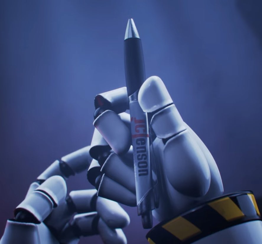 CamRGNV2's tweet photo. I’d even go as far as to say that the pen V gave to J in the special is the same one J gave to N in the pilot 🥺 https://t.co/gHr9Y3Pp1Z