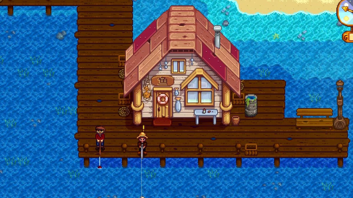 zzem1017's tweet photo. Spent 30 mins grinding daily quests in Stardew Valley—got so many fish and materials today! Can’t wait to use them for tomorrow’s farm expansion! https://t.co/YmXW94Snk8