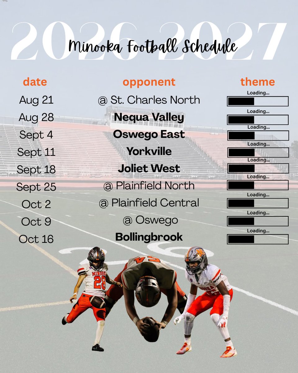 joey_chip00's tweet photo. Catch me and the boys in action this year! Roll ‘Nook… 🟠⚫️ @Minooka_Indians @RecruitTheNook @MinookaStrength https://t.co/09Y1vQ2rT1