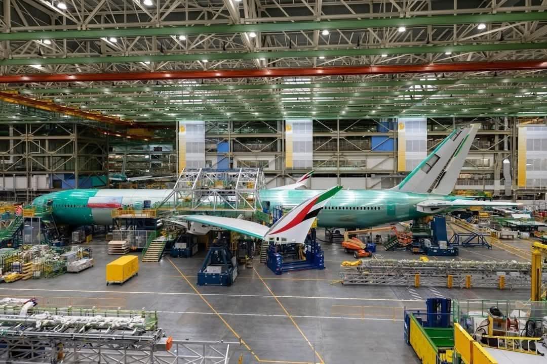 Turbinetraveler's tweet photo. BOEING HAS QUIETLY SCRAPPED ONE OF ITS EARLIEST-BUILT 777-9 AIRCRAFT

As first reported by The Air Current, Boeing has dismantled WH007 (Line No. 1611), the seventh Boeing 777-9 ever built, after the aircraft sat undelivered at Everett since 2019.

The jet, originally destined for Emirates as A6-EZT, even rolled out with its folding wingtips painted in Emirates' livery. Instead of being delivered, it was reportedly disassembled in late summer 2025 due to the extensive and costly modifications required to bring it up to the final certified design standard.

The aircraft later formed part of the billions of dollars in charges Boeing has accumulated on the delayed 777X program. Every aircraft built before certification must undergo "change incorporation"—a process of retrofitting already-assembled airframes to match the final certified configuration.

Boeing has around 40 already-built 777X aircraft requiring these complex reworks, and reports indicate that some customers are reluctant to accept the earliest-build airframes because of the amount of modification involved.

WH007 ultimately became the first known 777-9 to be scrapped before ever entering commercial service.
📹: SkyEye787