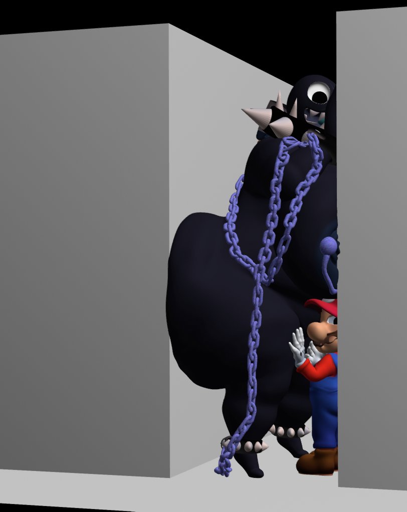 StraCeoz03's tweet photo. 1. that one alleyway meme but with chain chomp https://t.co/BLRyvLSiUi