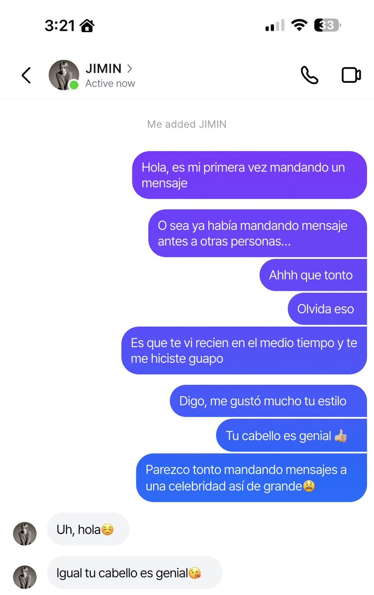 ddayjin's tweet photo. un au donde acevedo queda perdidamente enamorado de jimin despues de verlo en la presentación del medio tiempo y le mando un mensaje en ig para que le pase tips de su rutina para el cabello https://t.co/H2GJteFxFU