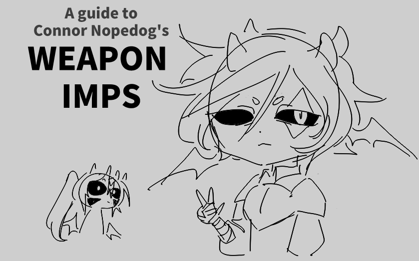 Nopedog_'s tweet photo. full disclosure, this is very obv based on the personified maces au thing, but this is my own interpretation of it

yea so woe, connor nopedog makes bullshit up again be upon you!
#wemmbufanart [in a way??] [1/4] https://t.co/ruBcKuYvnk