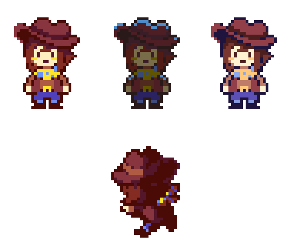 prismshrimp's tweet photo. #UndertaleYellow

I made abit more with this Clover.

That portrait is a non-specific Clover. https://t.co/RFgV1Ij0W0