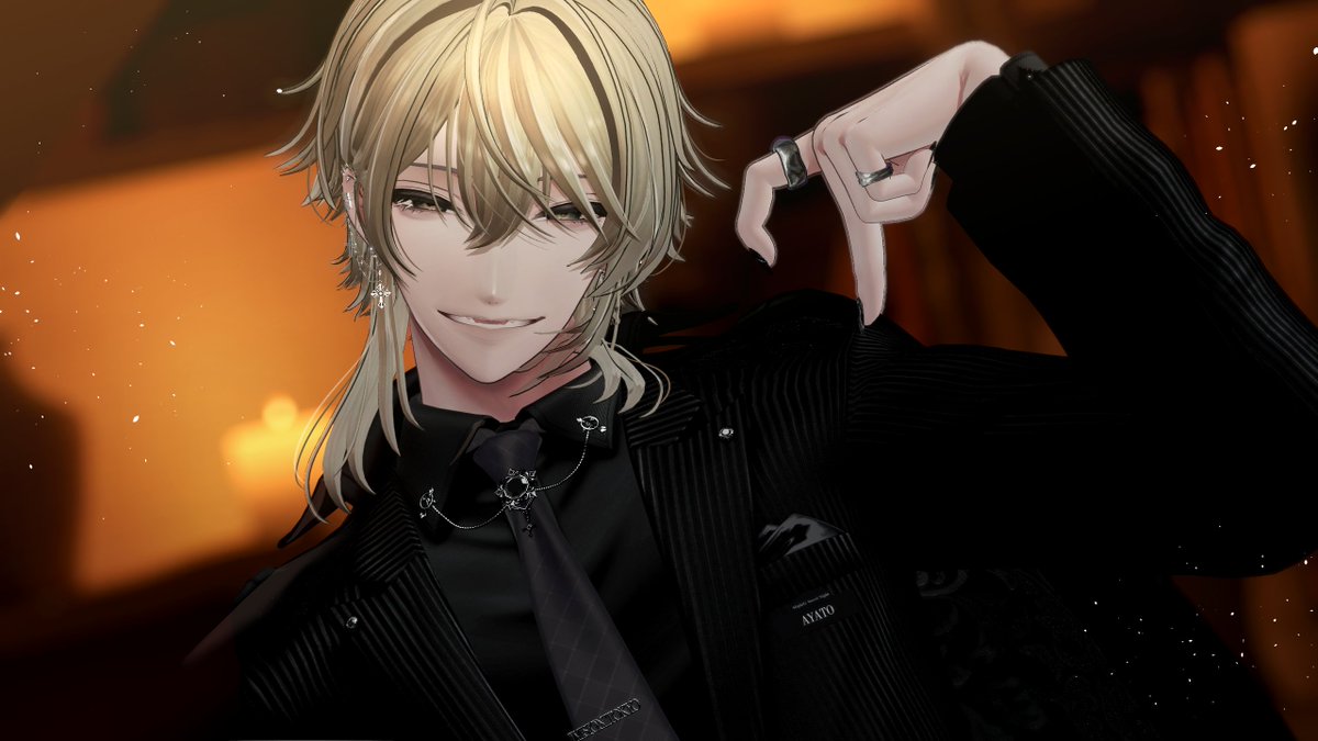 amemya_vr's tweet photo. おはよ！今日は #SSNight_VRC 特別営業の日🫶

Joinキュー形式だから時間内であれば何度でも並びなおしOK！接客の雰囲気が知りたい～など気軽な気持ちで遊びに来てくれるのも大歓迎。

1周年という大切な節目、きみに会えたら嬉しいな。待ってるね
【アヤト】
#komano3d https://t.co/A5KLPlVoa7