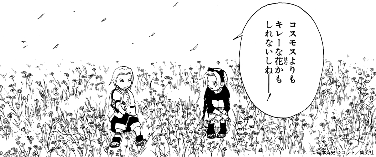 NARUTO_kousiki's tweet photo. コスモスよりもキレーな花。

#NARUTO https://t.co/rnBiTZPZPC
