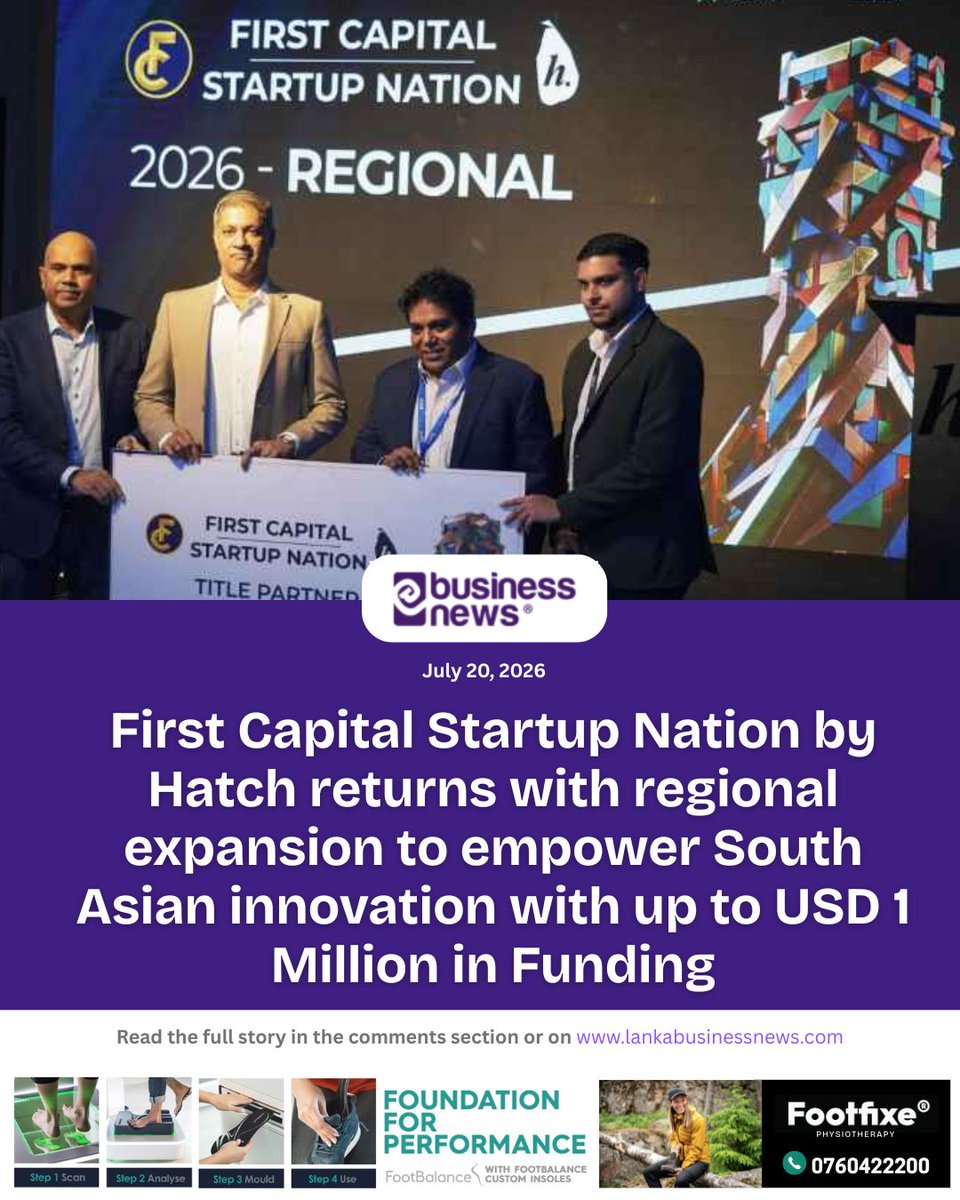 lbnbusinessnews's tweet photo. First Capital Startup Nation by Hatch returns with regional expansion to empower South Asian innovation with up to USD 1 Million in Funding
#FirstCapital #Startup #Hatch #innovation https://t.co/9blECP1F1w