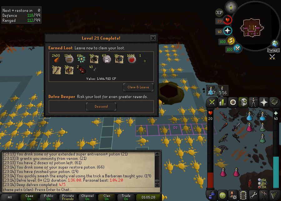 chase_osrs's tweet photo. New pb. Doom is fun https://t.co/2SKHW6Sh33