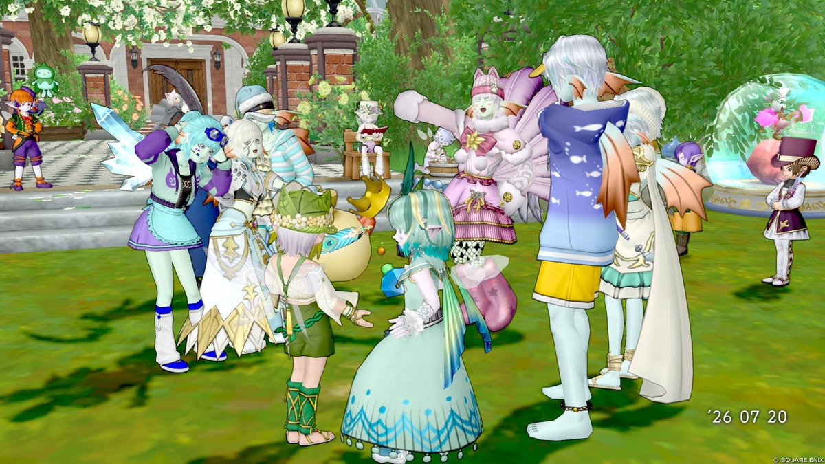 Ruli102_dqx's tweet photo. ウェディ達に囲まれあわあわするえるお
皆イケディだし美しい！✨️ https://t.co/GXInsH8blG