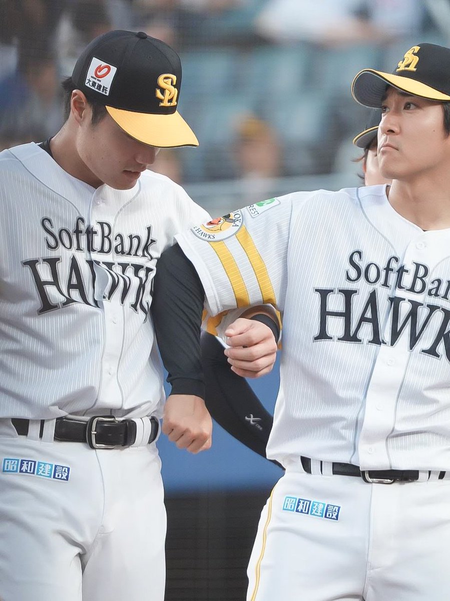 keinuxx's tweet photo. なんか肘出した達くんに陸くんが自然に腕絡めてそのまま2人でベンチ帰っていったやつなんですか…？
2026.07.19 ZOZOマリンスタジアム
#柳町達
#渡邉陸 https://t.co/YMRzxfH2PR