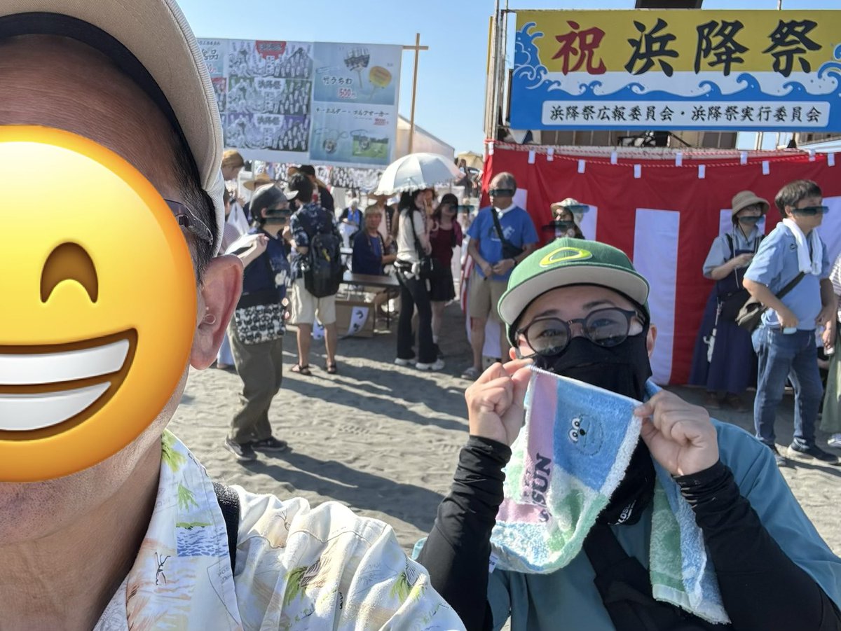 garden_big's tweet photo. 海の日の今日Kanaちゃんと隣市の「茅ヶ崎海岸浜降祭」に行ってきた⛱️
茅ヶ崎はサザン桑田さんが生まれた街🌊

30以上のお神輿が並んでるところや、海に入ってくお神輿などなかなかの迫力😳
掛け声もどっこいとかわっしょいとかなんかいろいろあった！（けど忘れた笑）

#浜降祭2026
#湘南の夏の風物詩 https://t.co/NgXMg5laNH