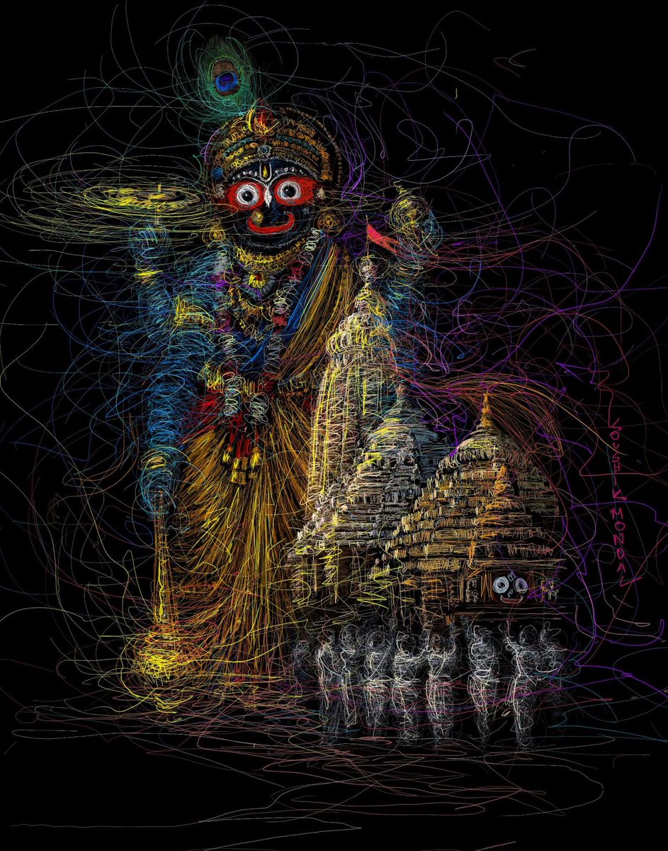 tan4u_'s tweet photo. तीनो लोक के धरोहर ⭕️❗️⭕️

जगन्नाथः स्वामी नयन पथ गामी भवतु मे ॥ https://t.co/FHMZaafjDP