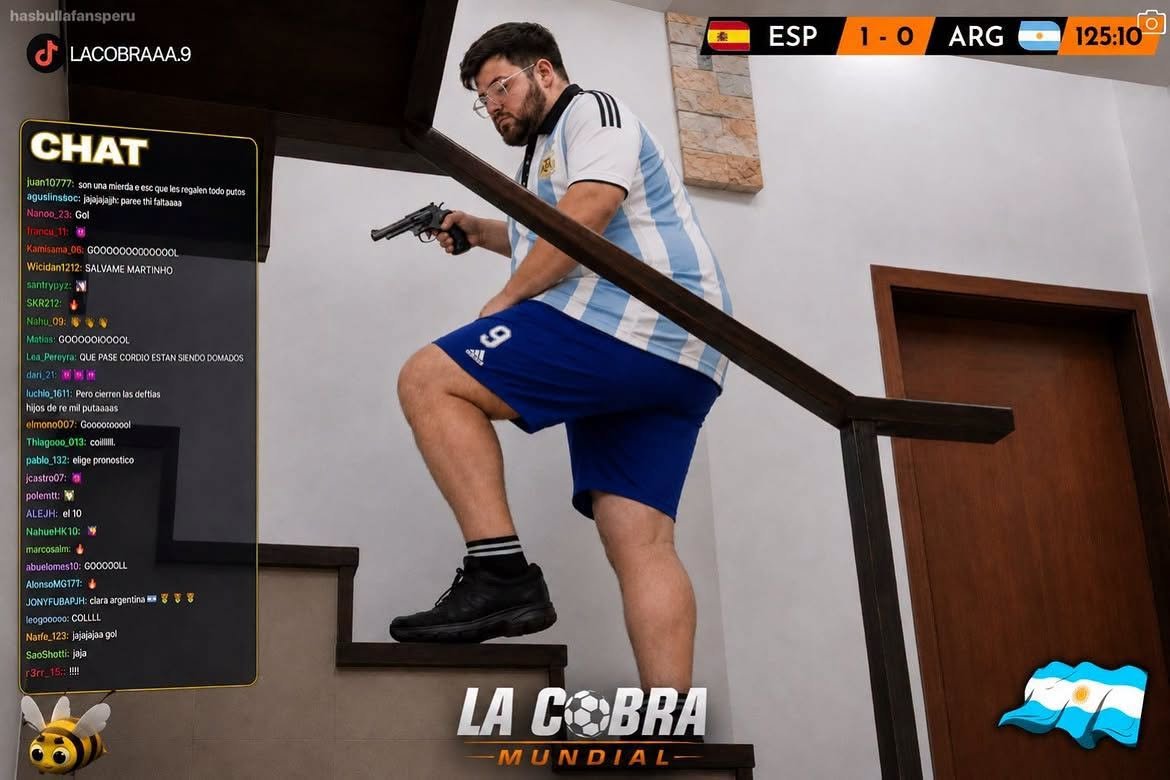 MGoblinciano's tweet photo. No lo hagas Cobrix, es solo un partido de futbol https://t.co/FKZ4sNNz2y