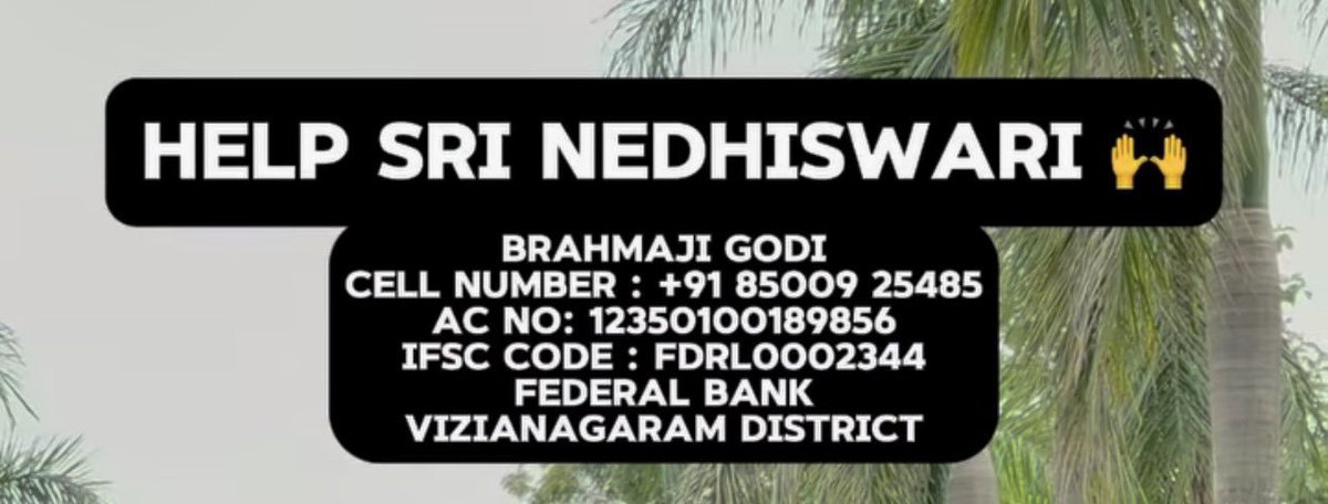 Jayanth7__'s tweet photo. Ma college faculty valla daughter SMA(spinal muscular atrophy)type-2 tho badha padtundhi
Ah medicine ki 30lakhs avtundhi annaru doctor 
Each bottle costs 16000 ala 5 years use cheyali anta medicine
Ah papa age 10 years

Rt for visibility🙌
Bank details last pic lo unay 
Thank u🤍 https://t.co/wj9SZAHQB5